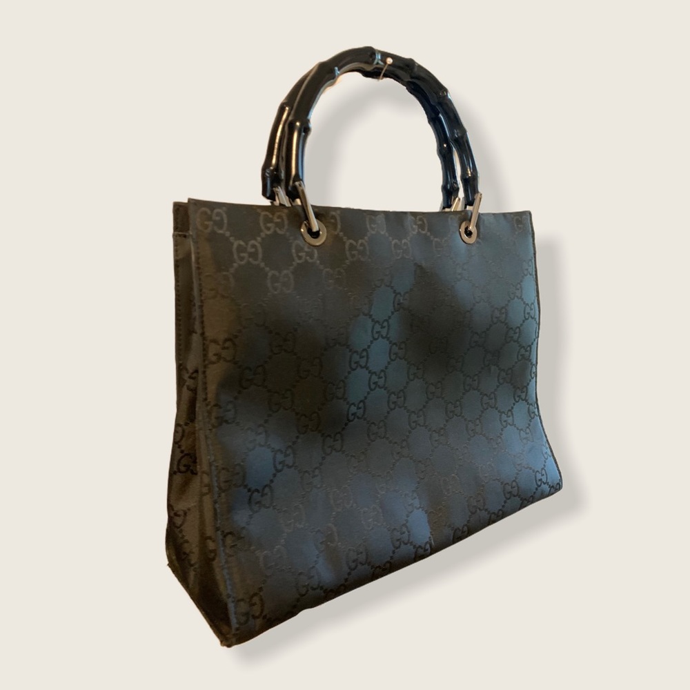 💯% AUTH ⭐ Gucci Bamboo Tote Bag